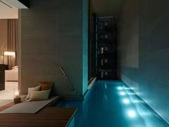 A true luxury apartment comes with a swimming pool
